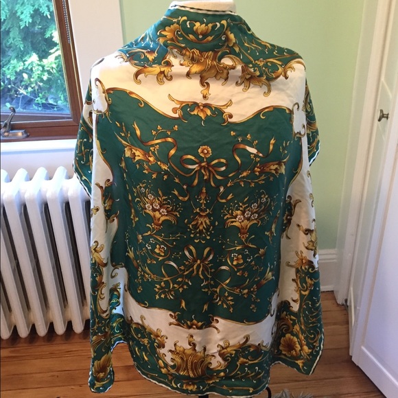 Fashion Scarf- Vintage 1988 -Weekend Sale- price goes back up on Monday - Picture 3 of 7